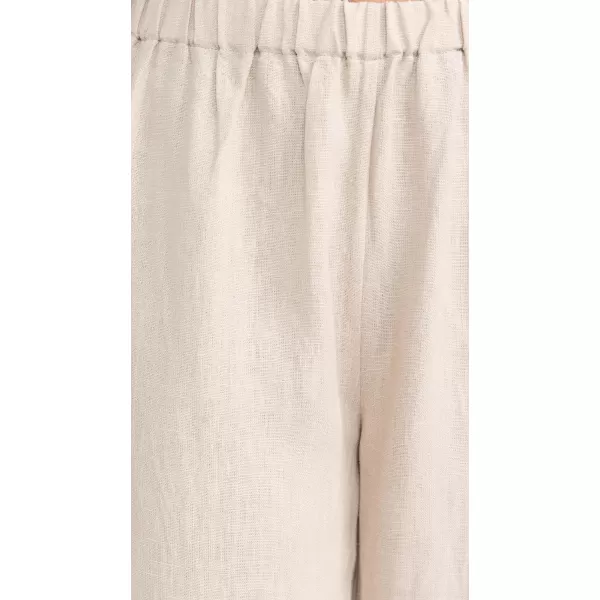 Womens Delos Linen PantsNatural