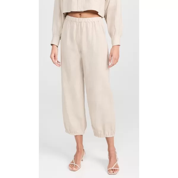 Womens Delos Linen PantsNatural