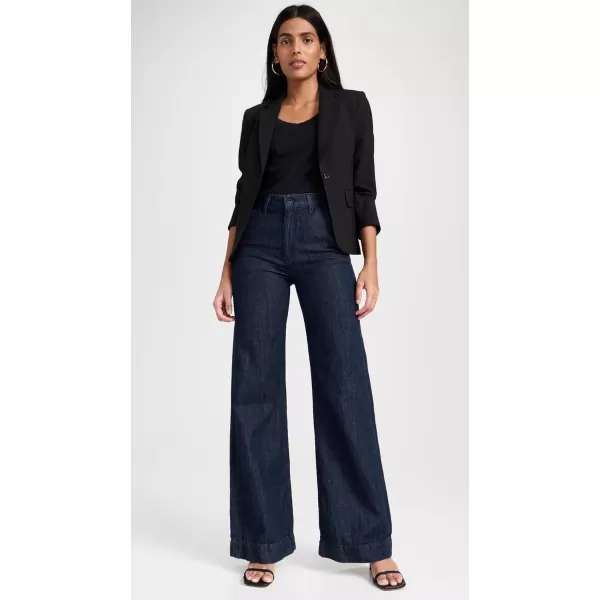 Womens Denim Trousers Indigo LinenIndigo Linen