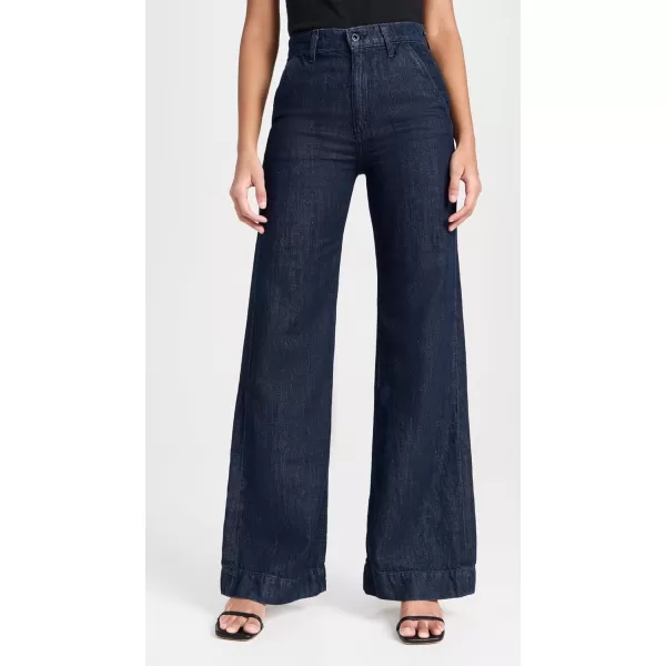 Womens Denim Trousers Indigo LinenIndigo Linen