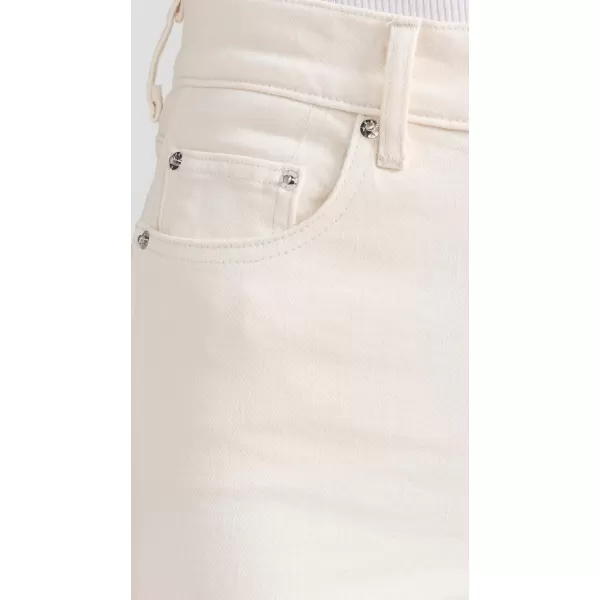 Womens Juliette Wide Leg Ankle JeansBone