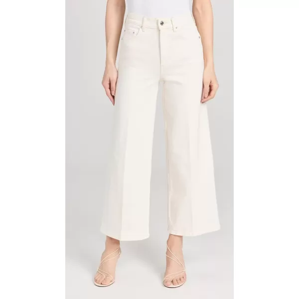 Womens Juliette Wide Leg Ankle JeansBone