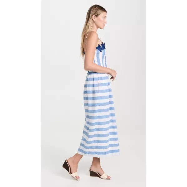 Womens Lorr Striped DressBlue Stripes