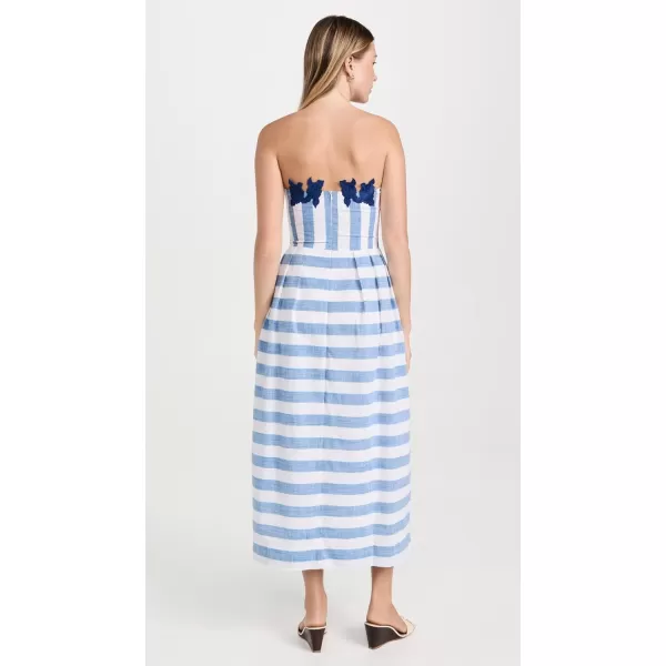 Womens Lorr Striped DressBlue Stripes