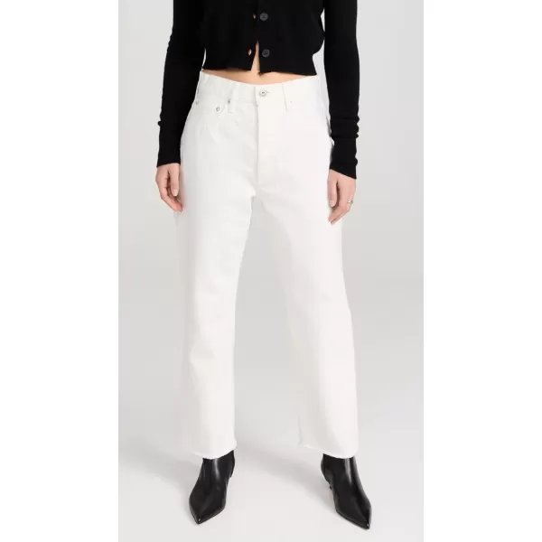 Womens MV Robco Wide StraightCP WHT JeansWhite