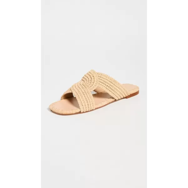 Womens Prado 203 SlidesRaffia Natural