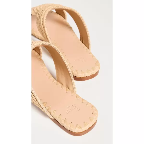 Womens Prado 203 SlidesRaffia Natural