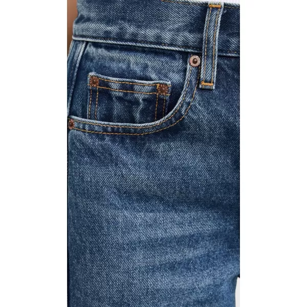 Womens Relaxed Cuffed Lasso JeansVista Blue