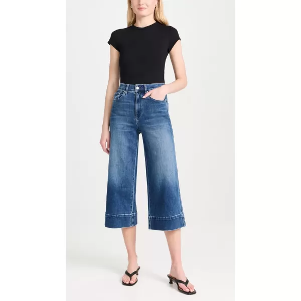 Womens Rosie Wide Leg Crop JeansWilder