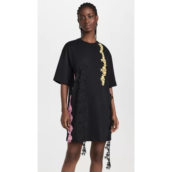 Womens Short Sleeve ShirtdressBlack