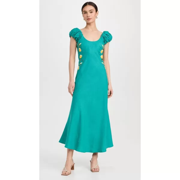 Womens Viyana DressTeal