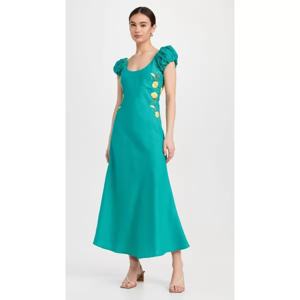 Womens Viyana DressTeal