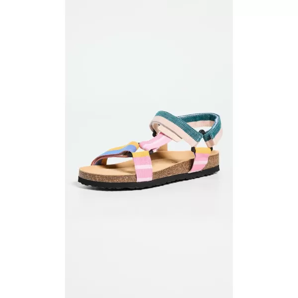 Womens Yamba SandalsMulticolour Stripe