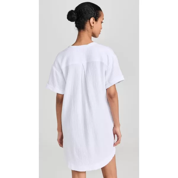 Z SUPPLY Womens Talia Gauze DressWhite