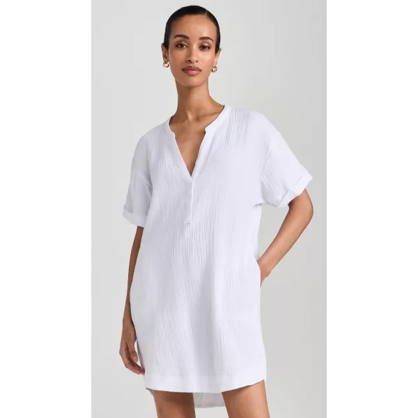 Z SUPPLY Womens Talia Gauze DressWhite