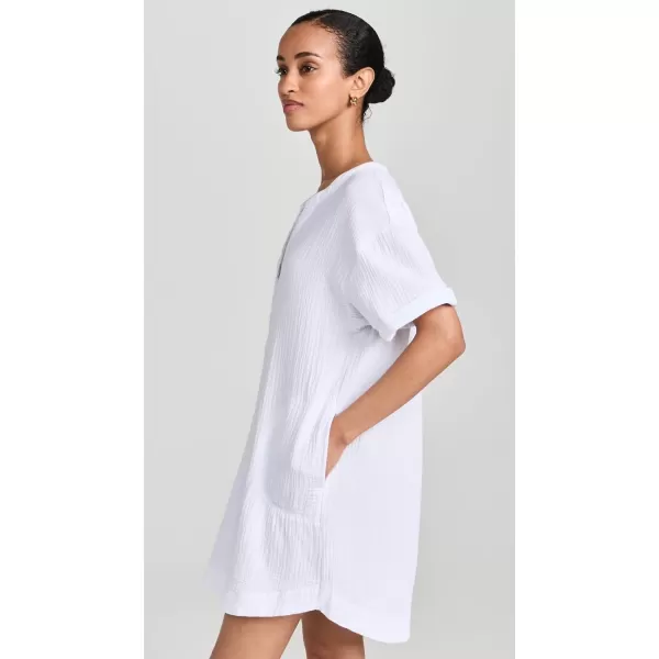 Z SUPPLY Womens Talia Gauze DressWhite