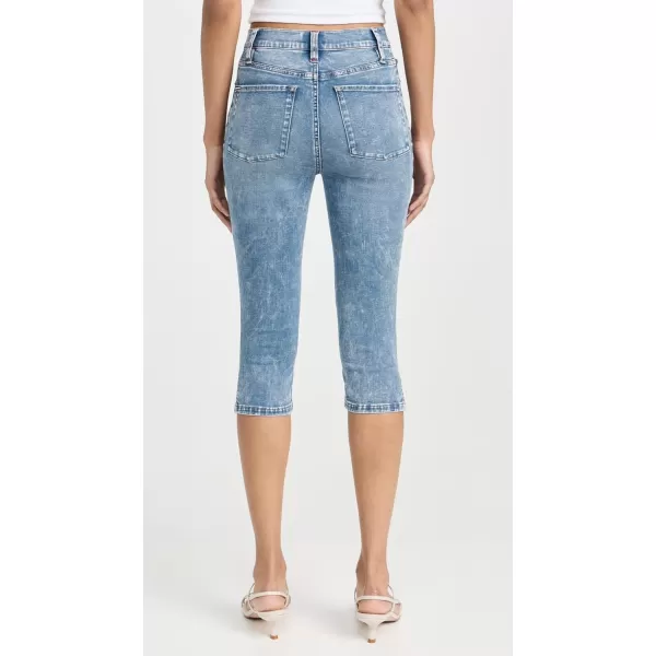 alice  olivia Womens Emmie Clam Digger JeansSullivan Vintage Blue