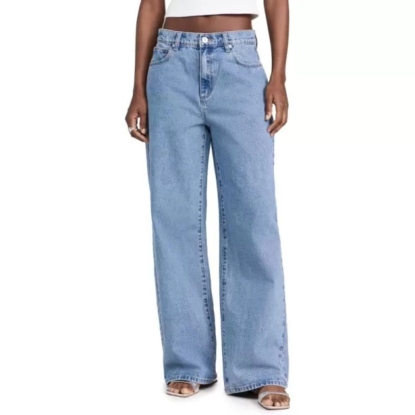 ABRAND Womens 95 Super Baggy Gigi JeansMid Blue