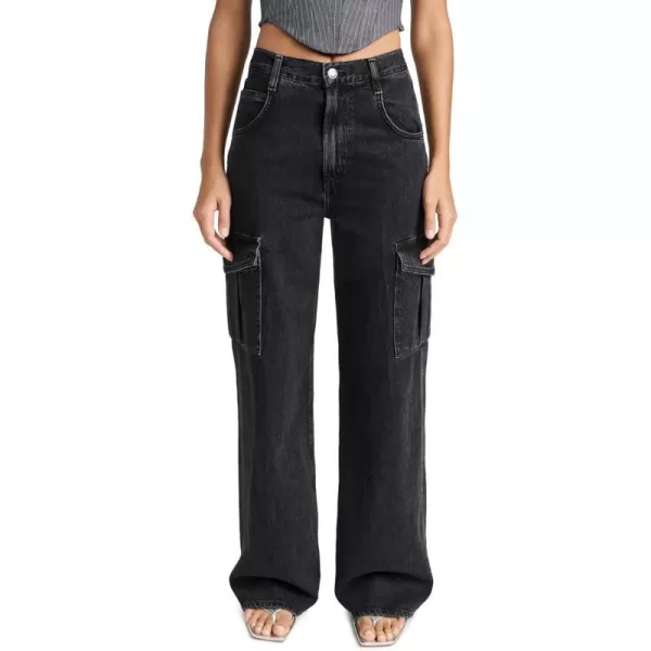 AGOLDE Womens Minka Cargo JeansSpider