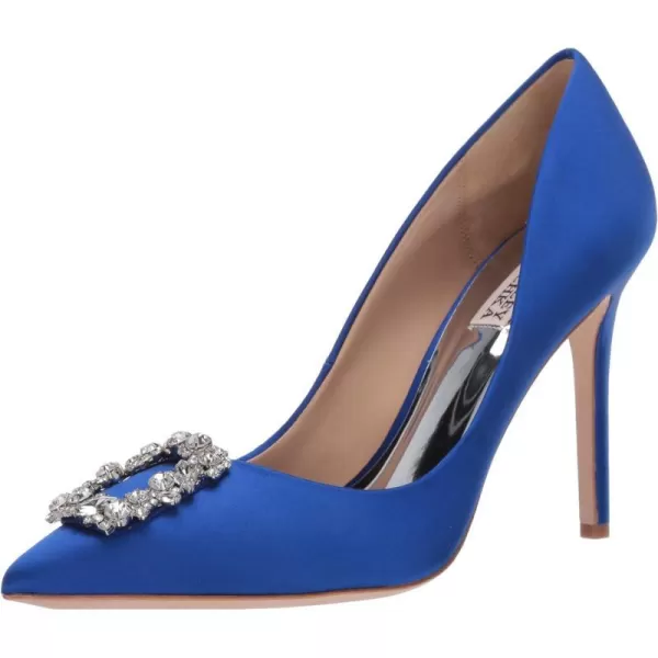 Badgley Mischka Womens Cher Pump  Womens Pumps with 375 Stiletto HeelsElectric Blue