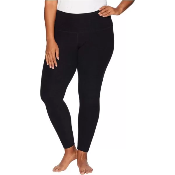 Beyond Yoga Womens High Waisted Midi LeggingsDarkest Night