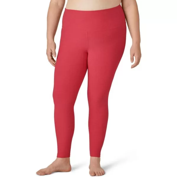 Beyond Yoga Womens High Waisted Midi LeggingsParadise Coral Heather