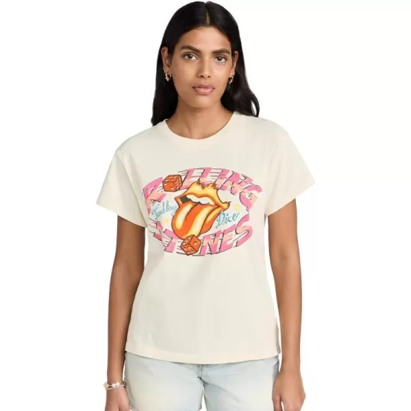 DAYDREAMER Womens Rolling Stones Tumbling Dice Tour TeeStone Vintage