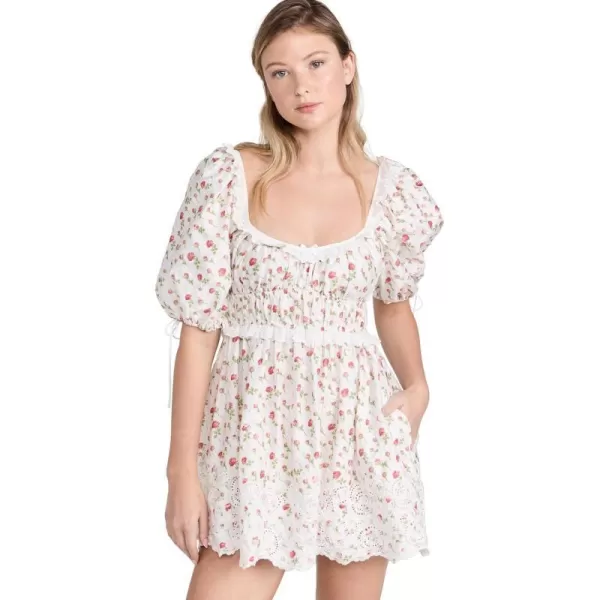 For Love  Lemons Womens Jackson Mini DressWhite