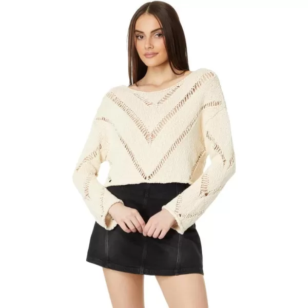 Free People Womens Hayley SweaterCream