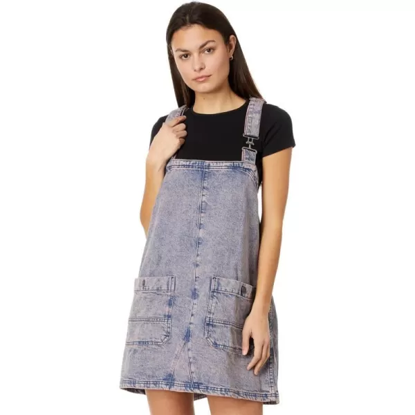 Free People Womens Overall Smock MiniPink Dreams Wash