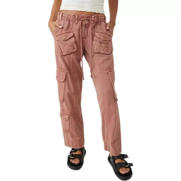 Free People Womens Tahiti Cargo PantsAuburn