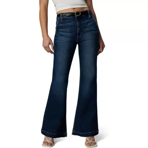 Joes Jeans Womens Molly Petite High Rise Flared JeanWind Swept