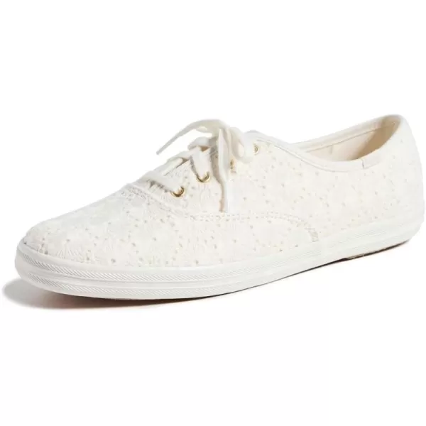 Keds Womens Champion Seasonal Canvas SneakerCrochet Cream