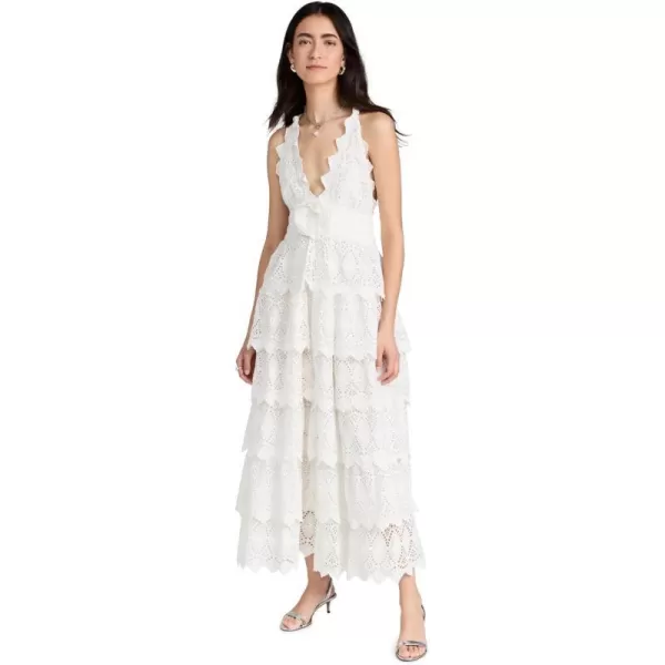 LOVESHACKFANCY Womens Nevis DressOffwhite