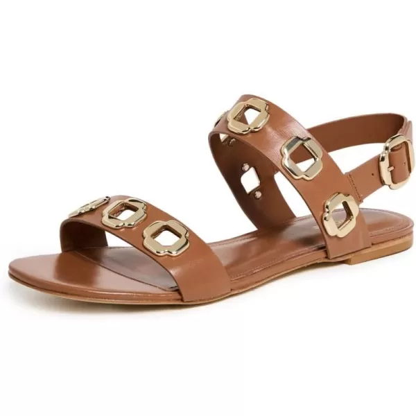 Larroude Womens Milan SandalsCaramel