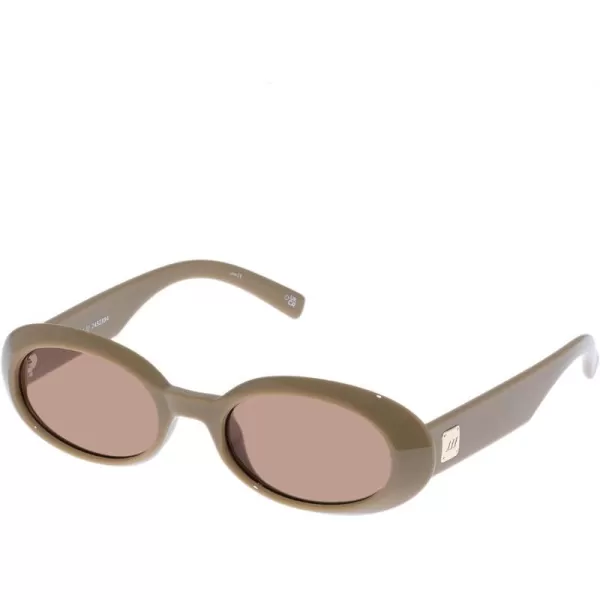 Le Specs Womens Work It SunglassesBeige