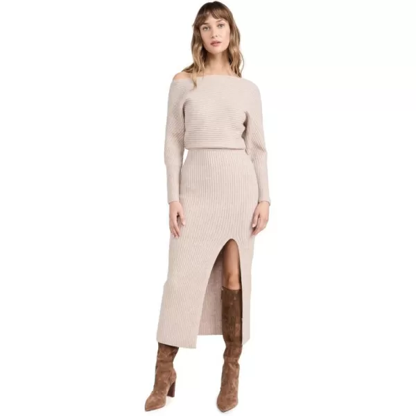 Line amp Dot Womens Alta Sweater DressOatmeal