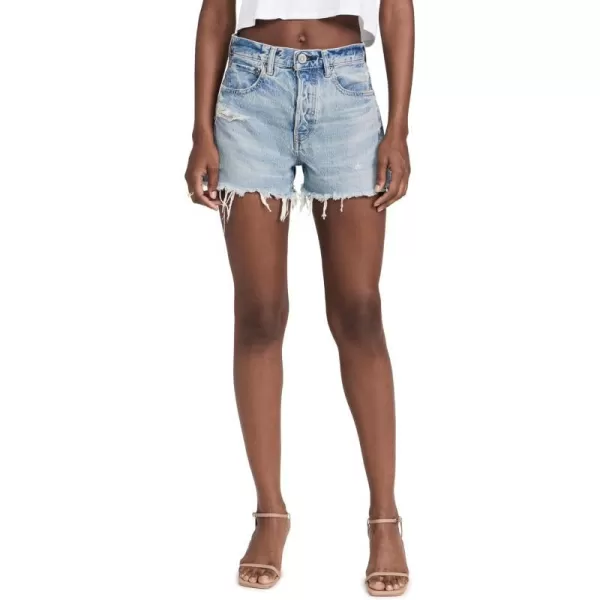 MOUSSY VINTAGE Womens Ridgemere ShortsLight Blue