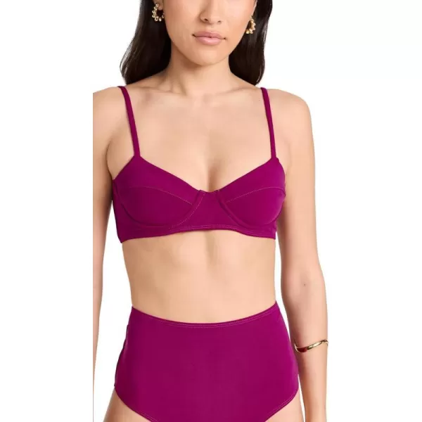 Mara Hoffman Womens Lua Bikini TopLevante