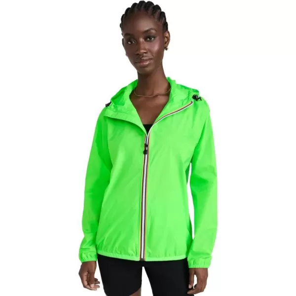 Mens Raincoat Le Vrai Claude 30Green Fluo