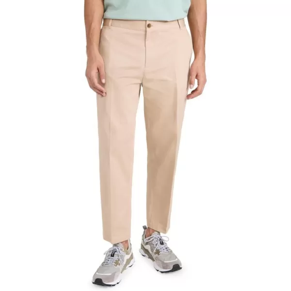 Mens Straight Chino PantsLight Beige