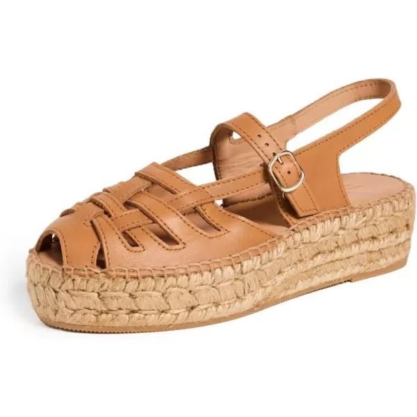 Naguisa Womens Thalis EspadrillesLight Brown