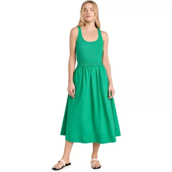 Nation LTD Womens Sadelle Clean Combo Midi DressIsland Time