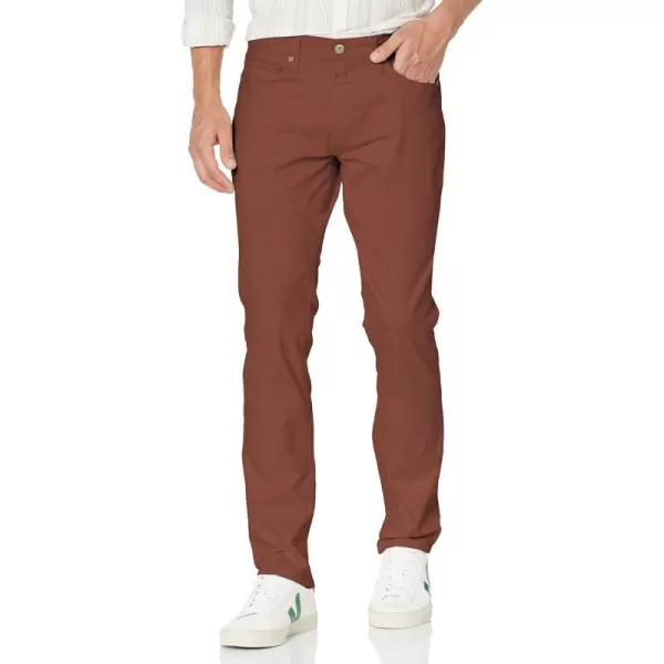 PAIGE Mens Federal Slim Straight Twill PantsIris Mauve