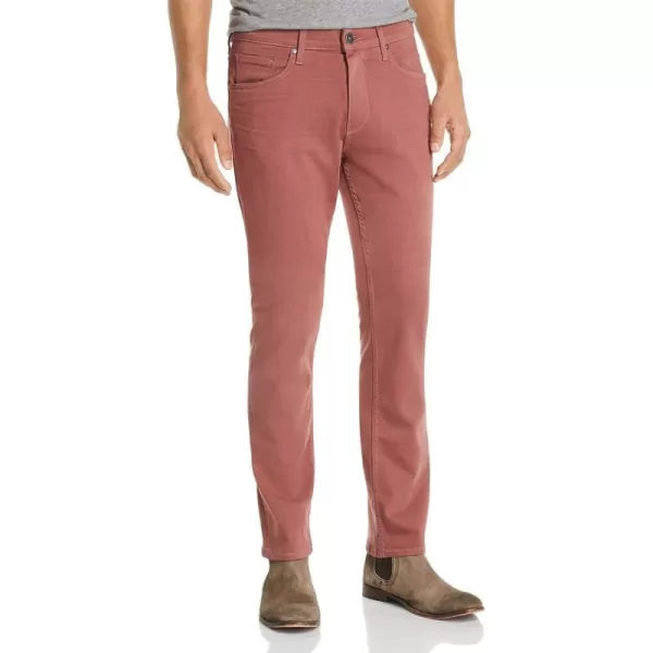 PAIGE Mens Federal Transcend Slim Straight JeansDusted Rose