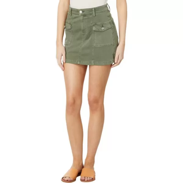 PAIGE Womens Jessie Skirt WCargo PocketsVintage Ivy Green