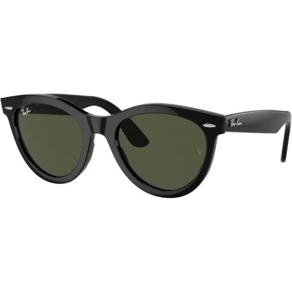 RayBan Rb2241 Wayfarer Way Round SunglassesBlackGreen