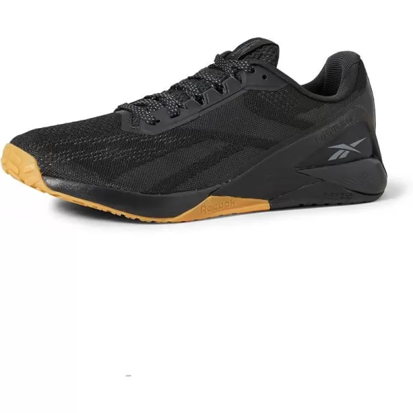 Reebok Classic Leather Women Training Running ShoesBlack Night Black Reebok Rubber Gum 01