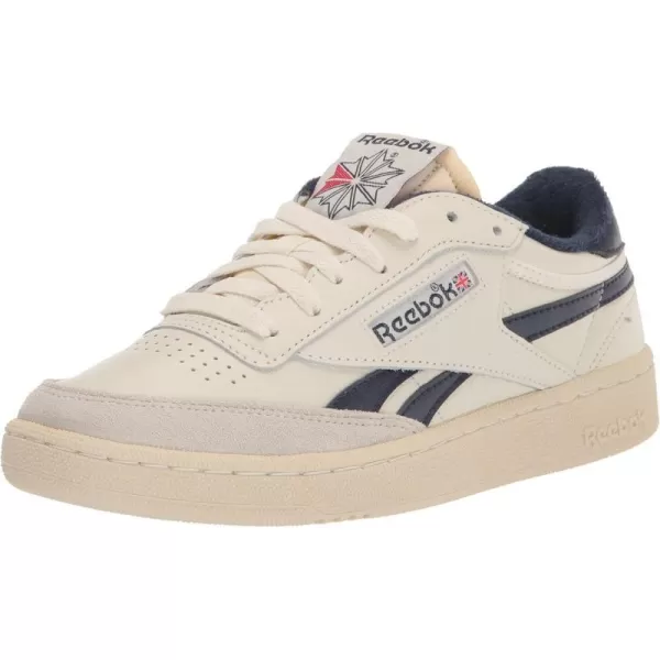 Reebok Classic Leather Women Training Running ShoesChalkAlabasterVector Navy