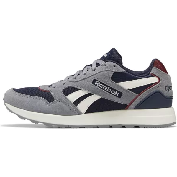 Reebok Classic Leather Women Training Running ShoesVector Navy Chalk Classic Burgundy